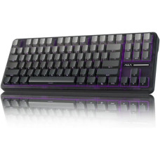 Безпровідна Ігрова Клавіатура Aula F87 Pro RGB підсвітка HotSwap Сірий Градієнт