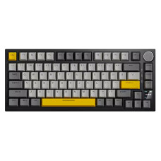 Безпровідна Механічна Клавіатура Ajazz AK820 Pro Сіра RGB підсвітка HotSwap
