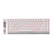 Ігрова Магнітна Клавіатура Madlions MAD 68HE RGB 8000 HZ Біла
