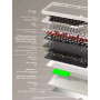 Механічна Бездротова Клавіатура WOBKEY RAINY75 gasket 75%